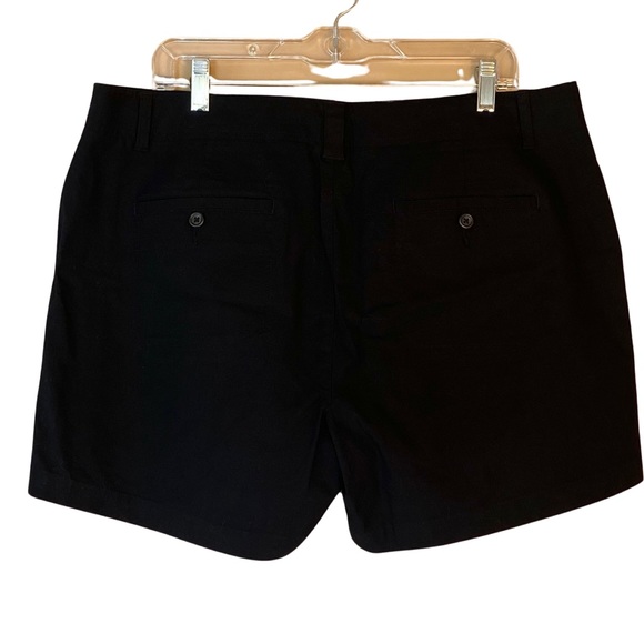 Docker’s size 16 black shorts, NWOT, five pocket styling with belt loops - Picture 2 of 8